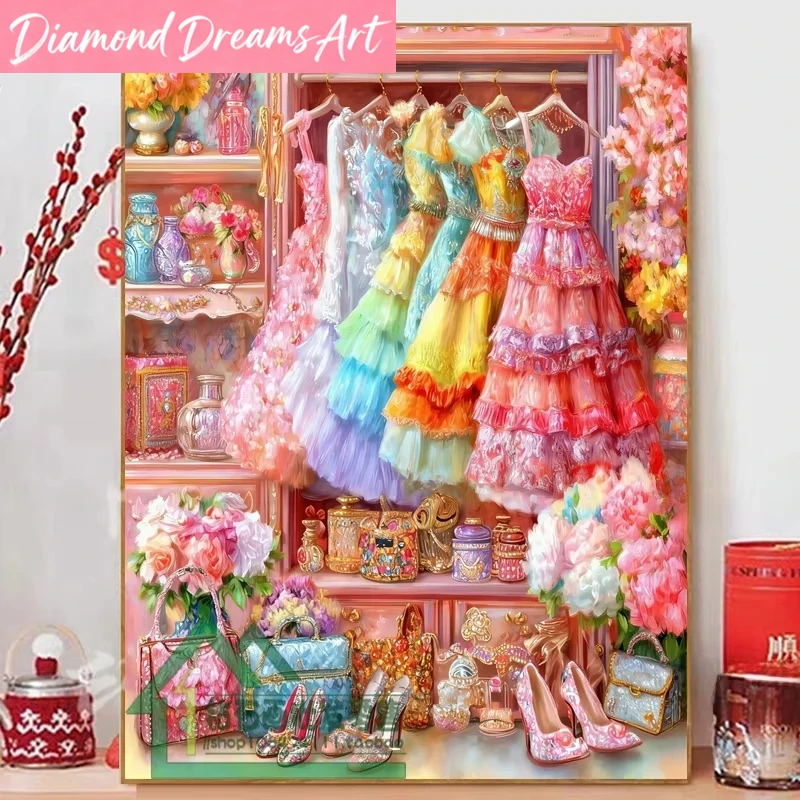 Resin Art Cube - Безрамная алмазная мозаика 5D DIY с