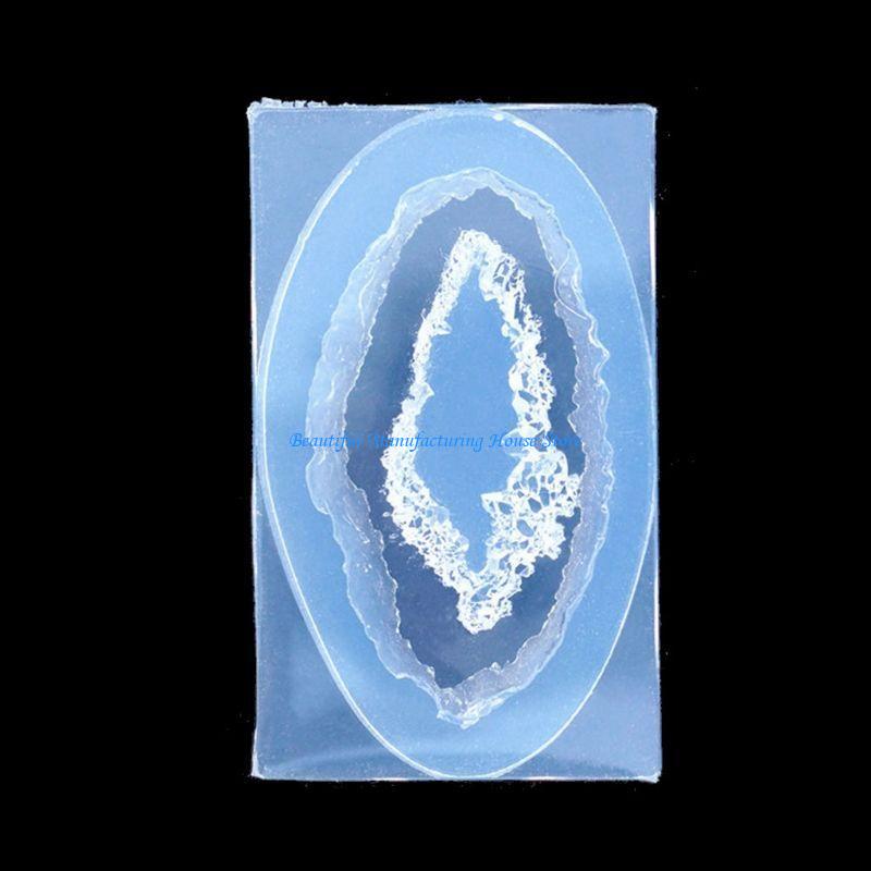 Resin Art Geode - E56A Кварцевый камень кластерная форма для