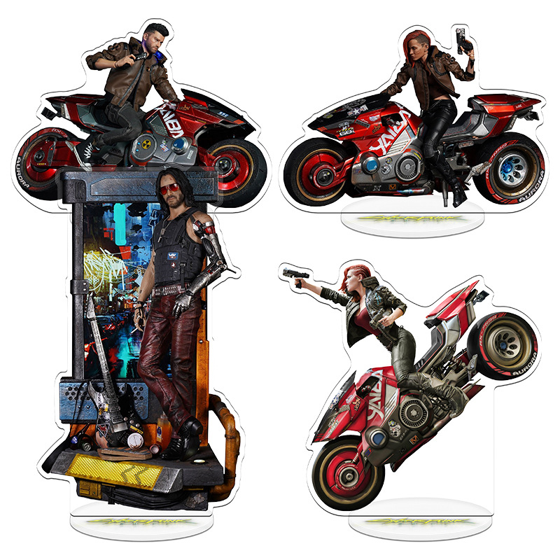 Resin Art Things - Мерч по игре Cyberpunk 2077: Модель-подставка,