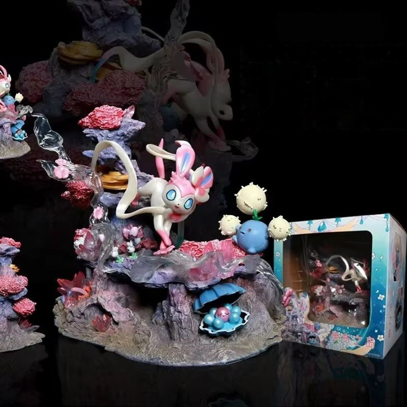 Resin Art Things - Коллекционная фигурка GK: Сильвеон, Шрумиш, Кламперл