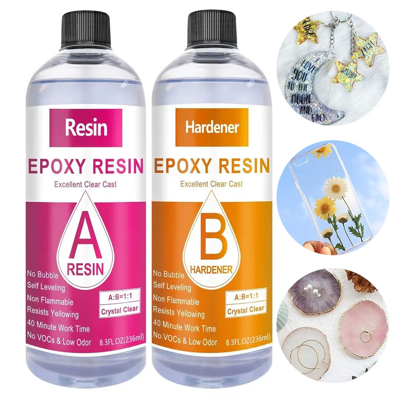 Resin Art Ratio - Кристально чистый комплект из эпоксидной смолы,