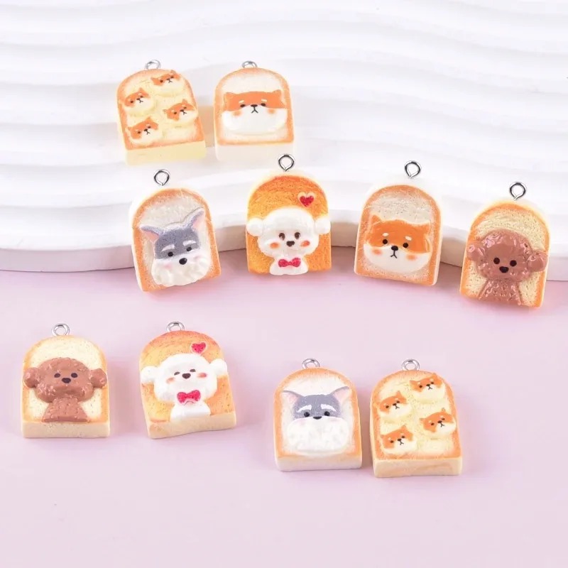 Resin Art Things - 10 шт. милых подвесок из смолы