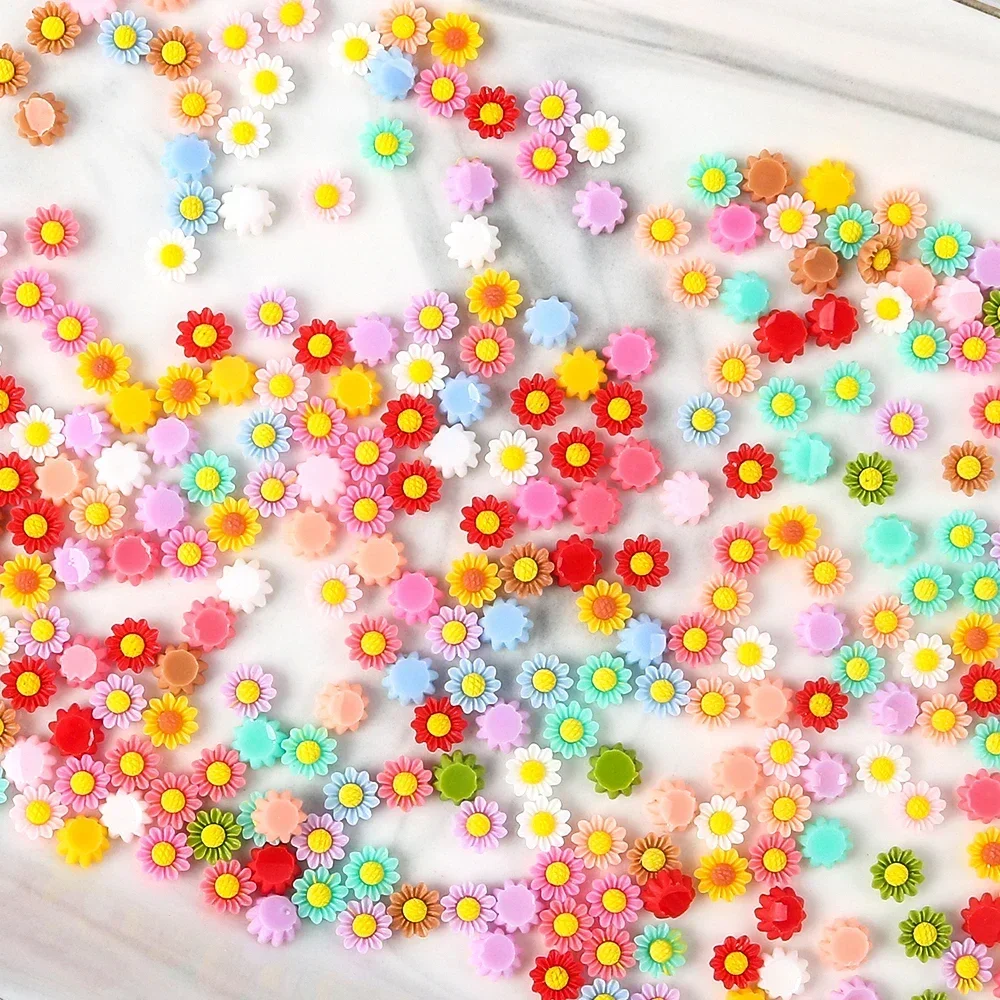 Resin Art Rose Petals - 100 шт., подвески для ногтей «сделай