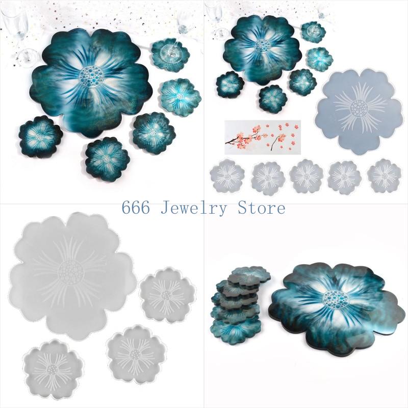 Resin Art Geode - F2TD Эпоксидная смола литья Силиконовая плесень