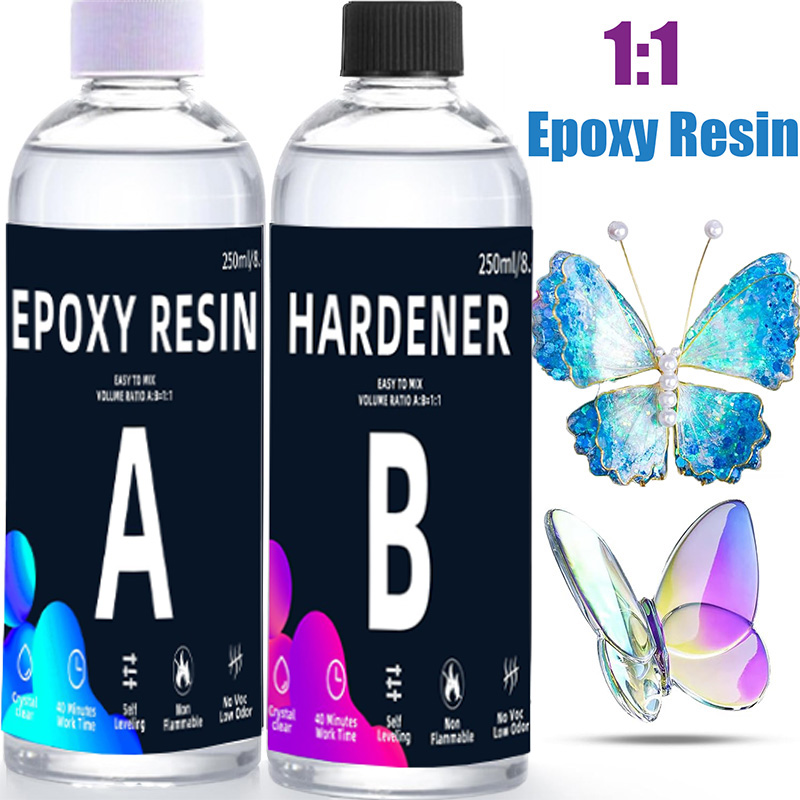 Resin Art Ratio - Кристально чистая эпоксидная смола: устойчивая к