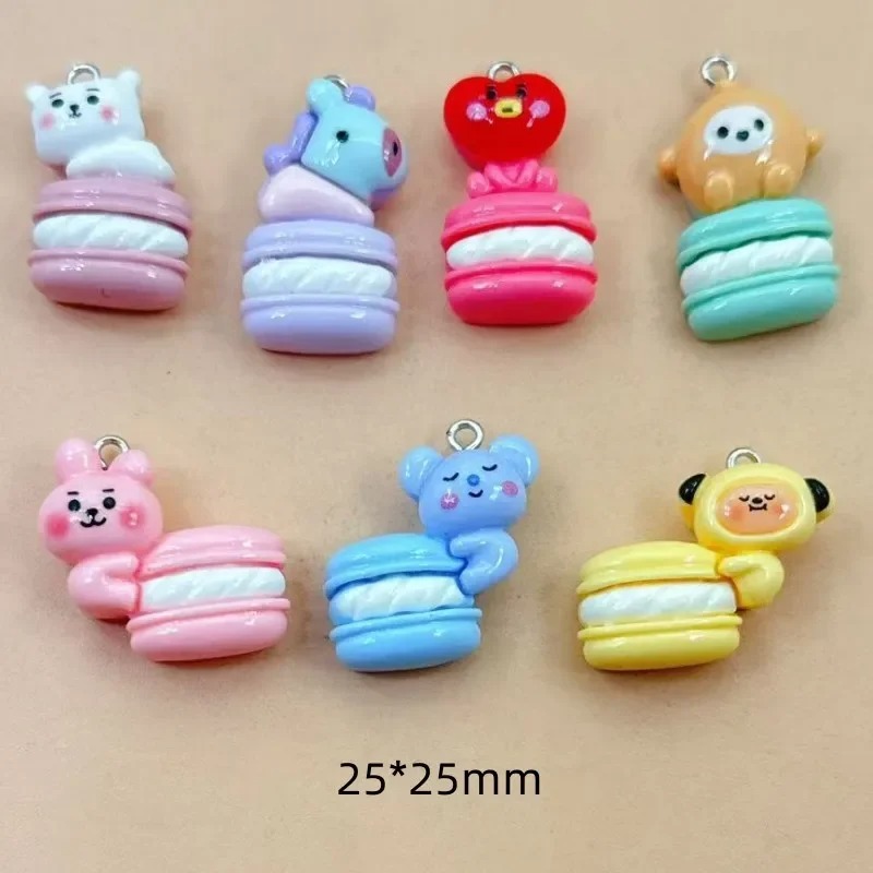 Resin Art Things - 10 шт. разнообразных мультяшных подвесок из