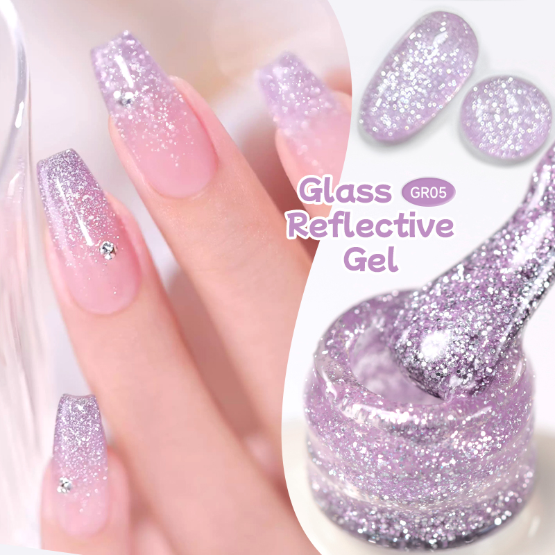 Гель-лак для ногтей UR SUGAR 1 – обзор и цена Resin Art Purple