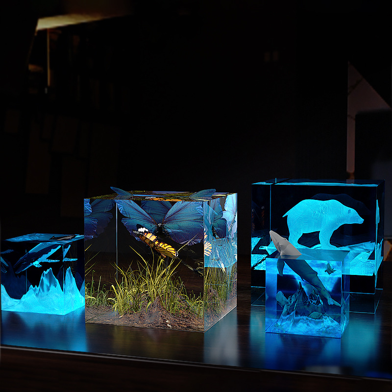 3D куб УФ-формы из смолы DIY ю – обзор и цена Resin Art Cube