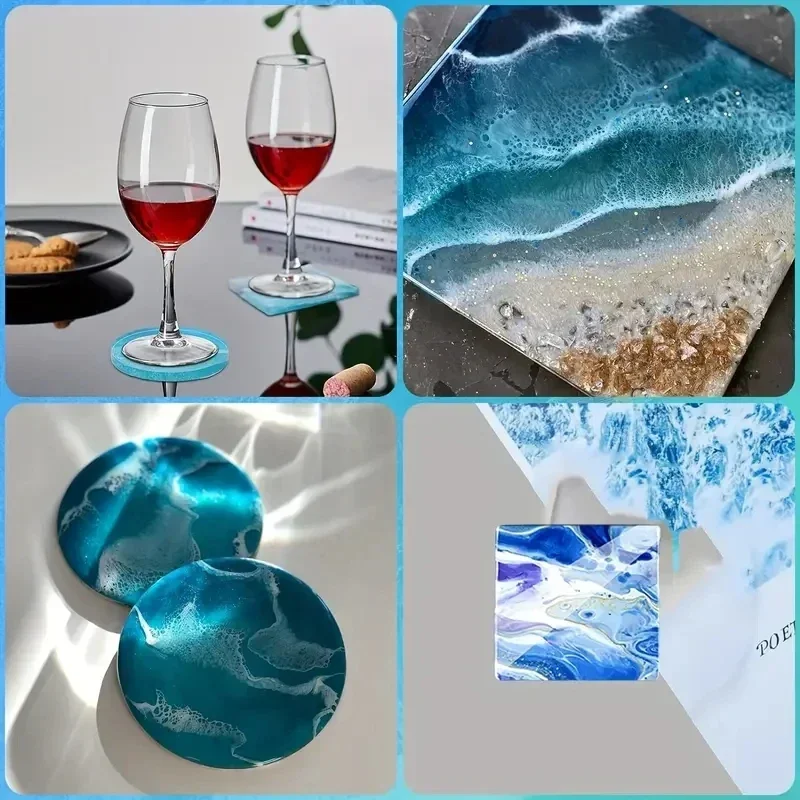 5 шт./компл. подставки для чаш – обзор и цена Resin Art Mould