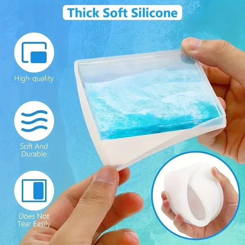 5 шт./компл. подставки для чаш – обзор и цена Resin Art Mould