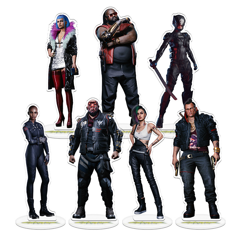 Мерч по игре Cyberpunk 2077: М – обзор и цена Resin Art Things