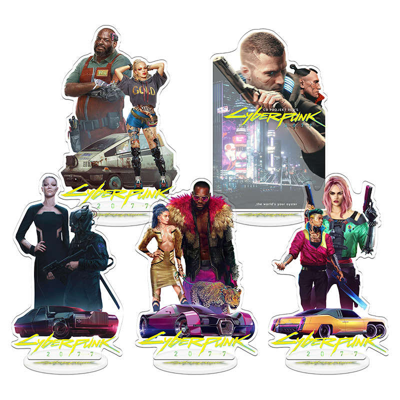 Мерч по игре Cyberpunk 2077: М – обзор и цена Resin Art Things