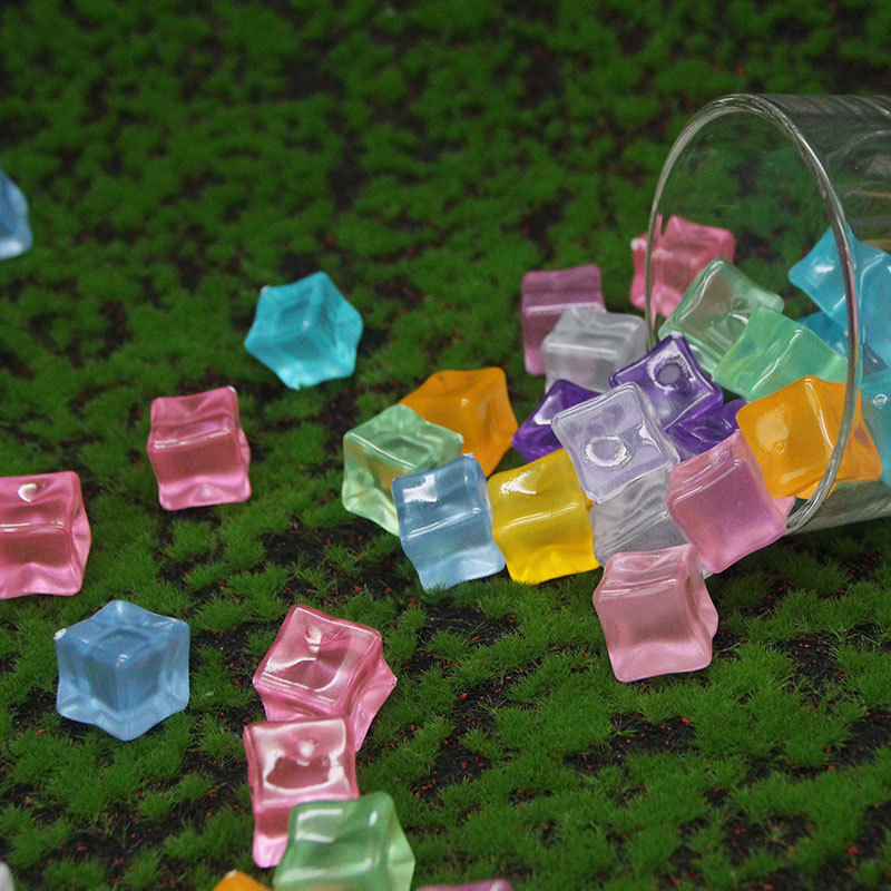 20 шт., светящиеся квадратные  – обзор и цена Resin Art Cube