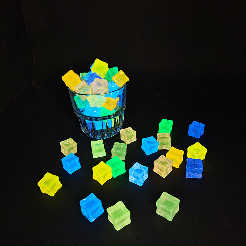 20 шт., светящиеся квадратные  – обзор и цена Resin Art Cube