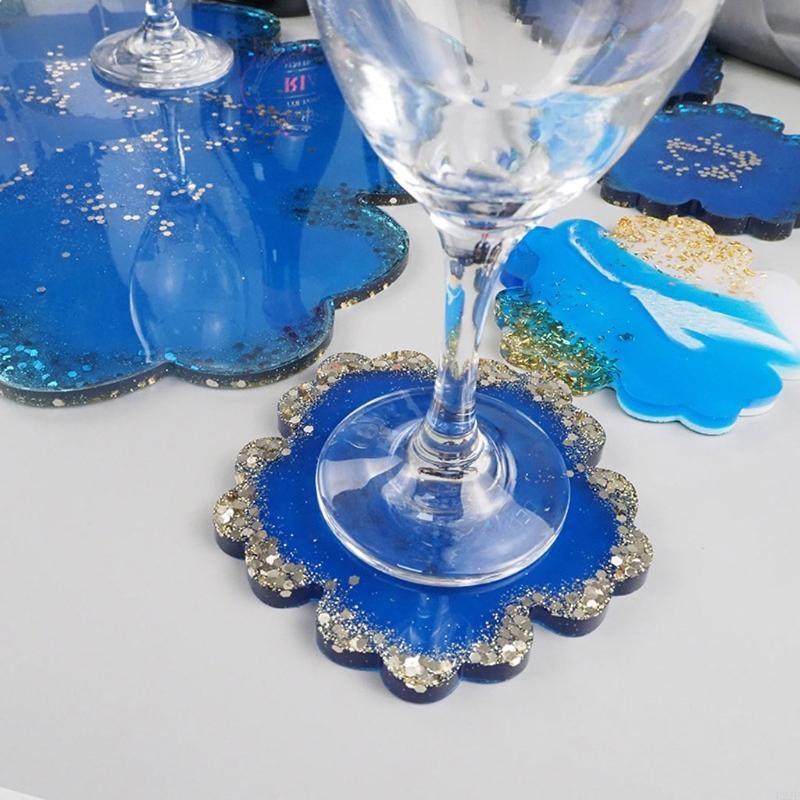 5 шт., большие формы для подст – обзор и цена Resin Art Geode