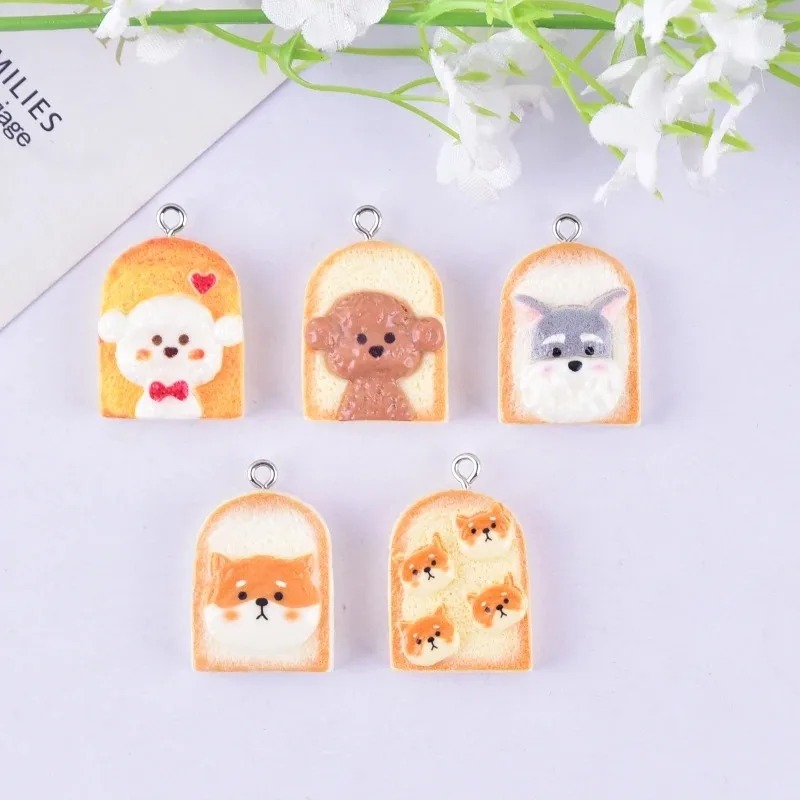 10 шт. милых подвесок из смолы – обзор и цена Resin Art Things