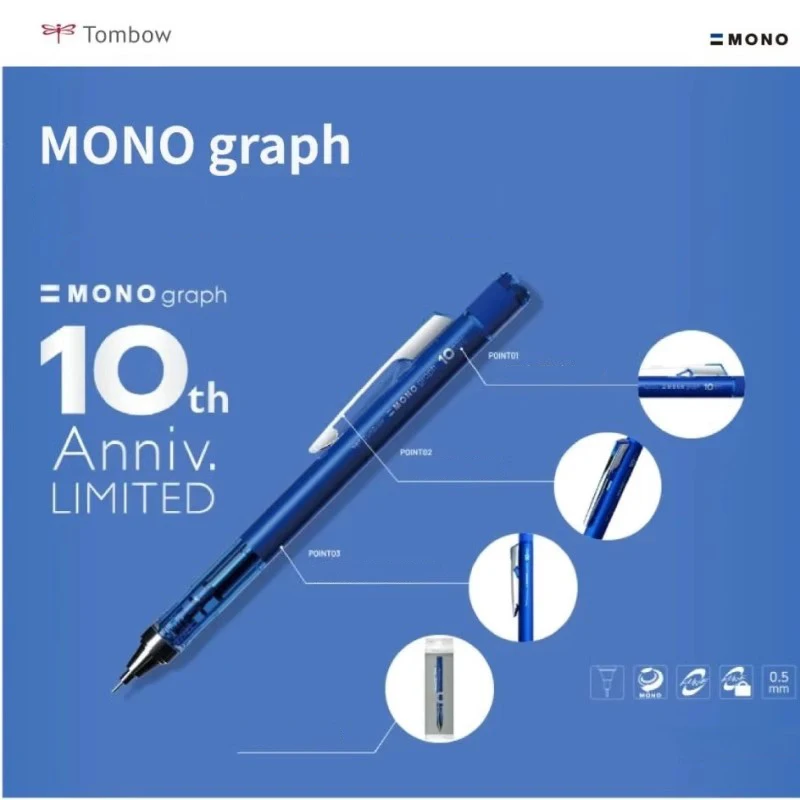 JapanTombow 10-летие, ограниче – обзор и цена Staedtler Pencil Lumocolor