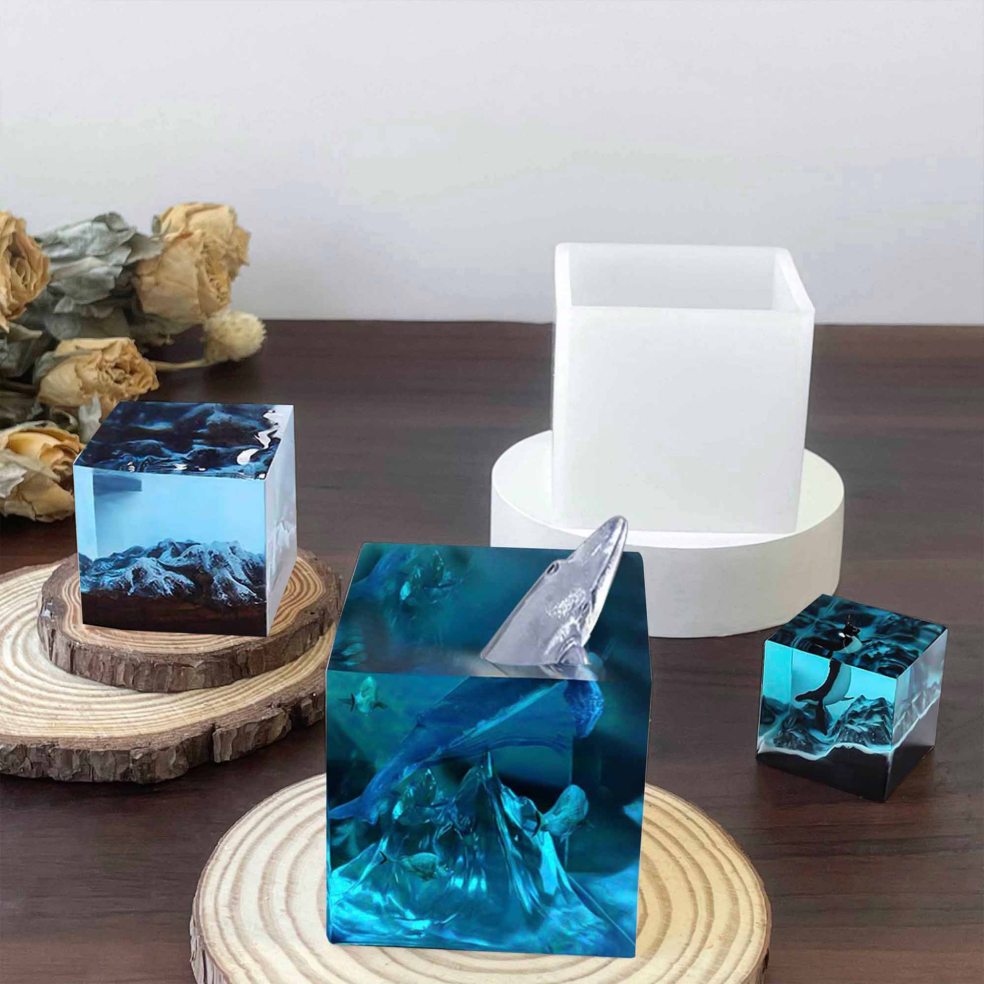 Форма для литья из смолы в вид – обзор и цена Resin Art Cube