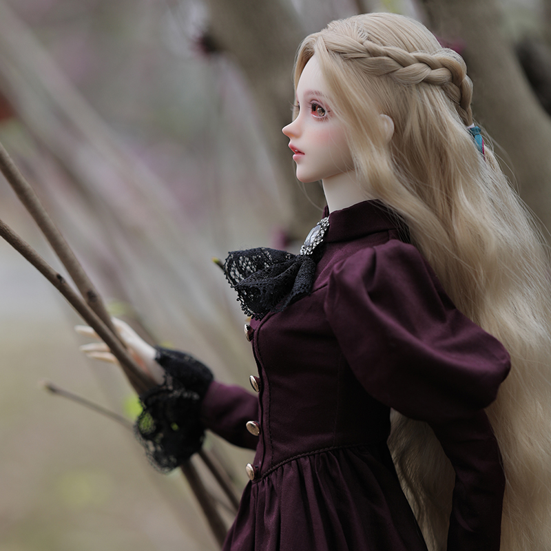 Elina BJD кукла 1/3 красивая э – обзор и цена Resin Art Purple
