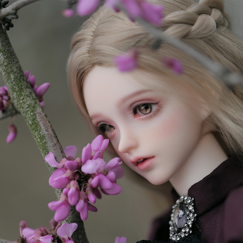 Elina BJD кукла 1/3 красивая э – обзор и цена Resin Art Purple