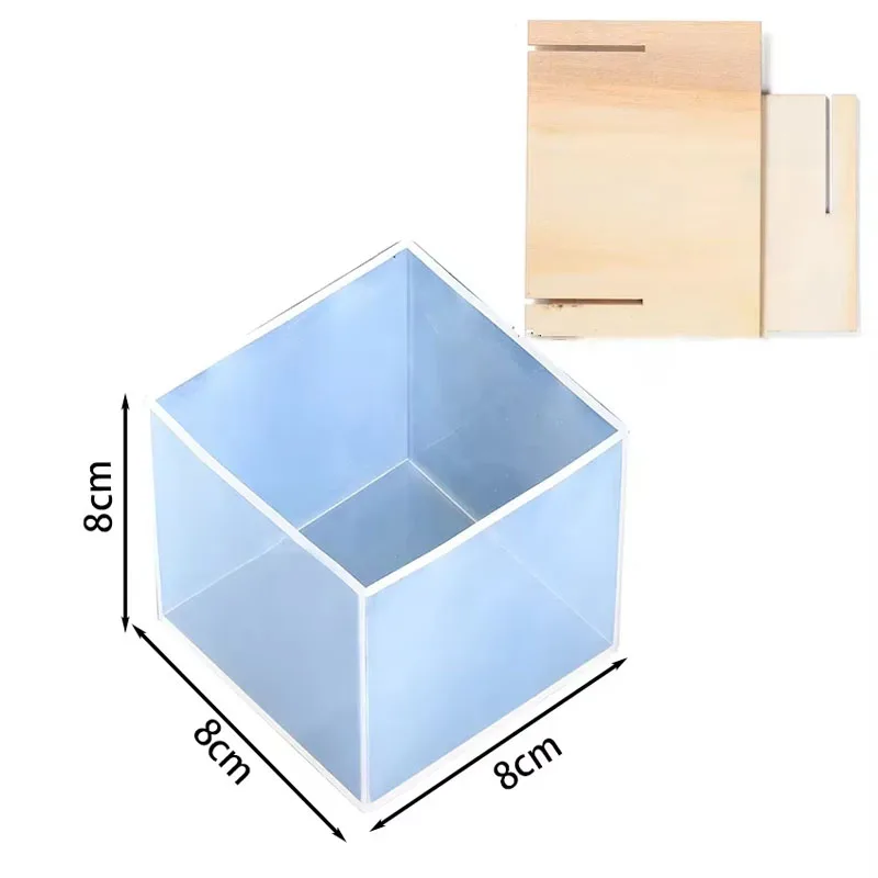 Прозрачные силиконовые формы д – обзор и цена Resin Art Cube
