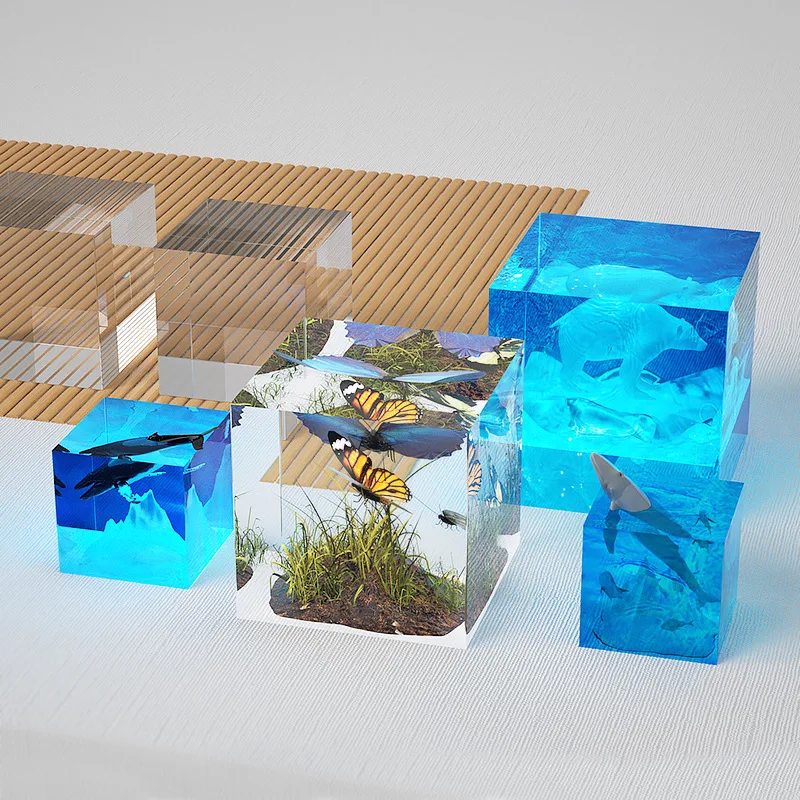 Прозрачные силиконовые формы д – обзор и цена Resin Art Cube