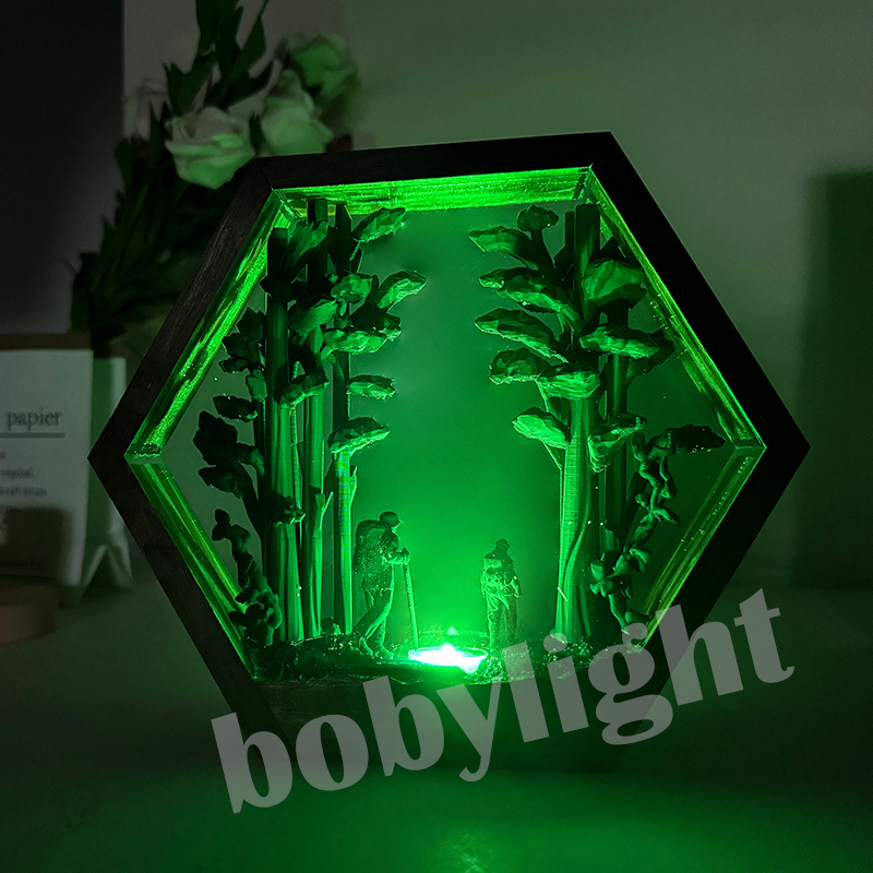 Настольная лампа-фигурка турис – обзор и цена Resin Artist