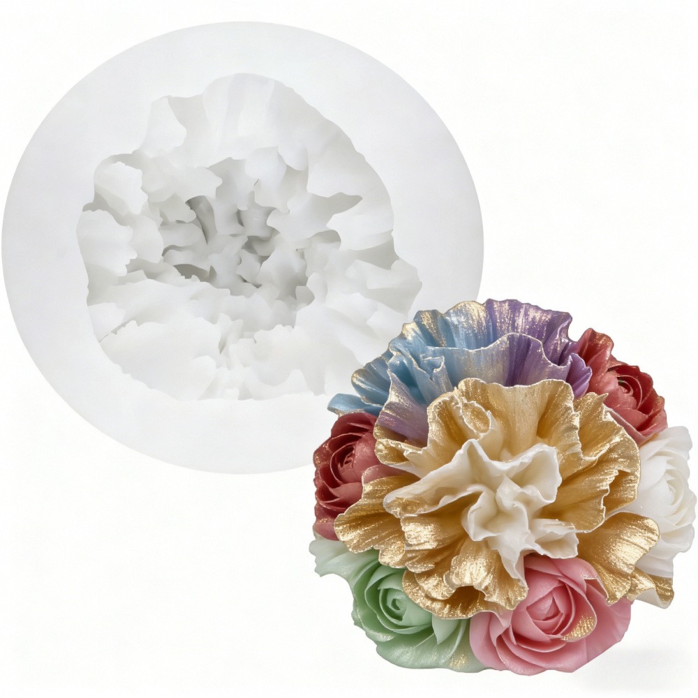 Набор из 3 силиконовых форм дл – обзор и цена Resin Art Rose Petals