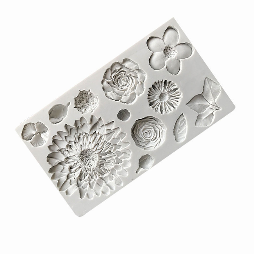Лепестки подсолнечника и листь – обзор и цена Resin Art Rose Petals