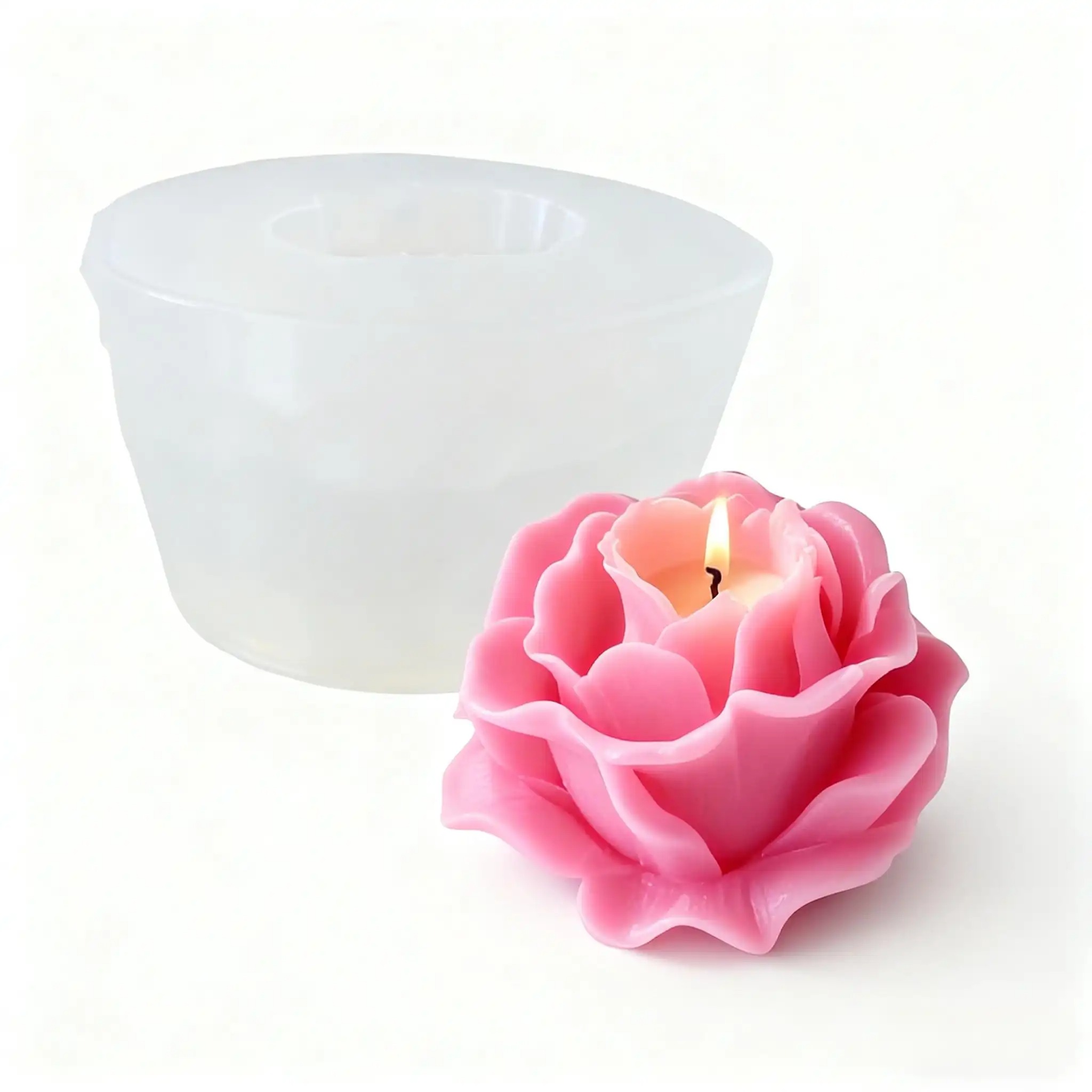 Силиконовая форма для 3D-цвето – обзор и цена Resin Art Rose Petals