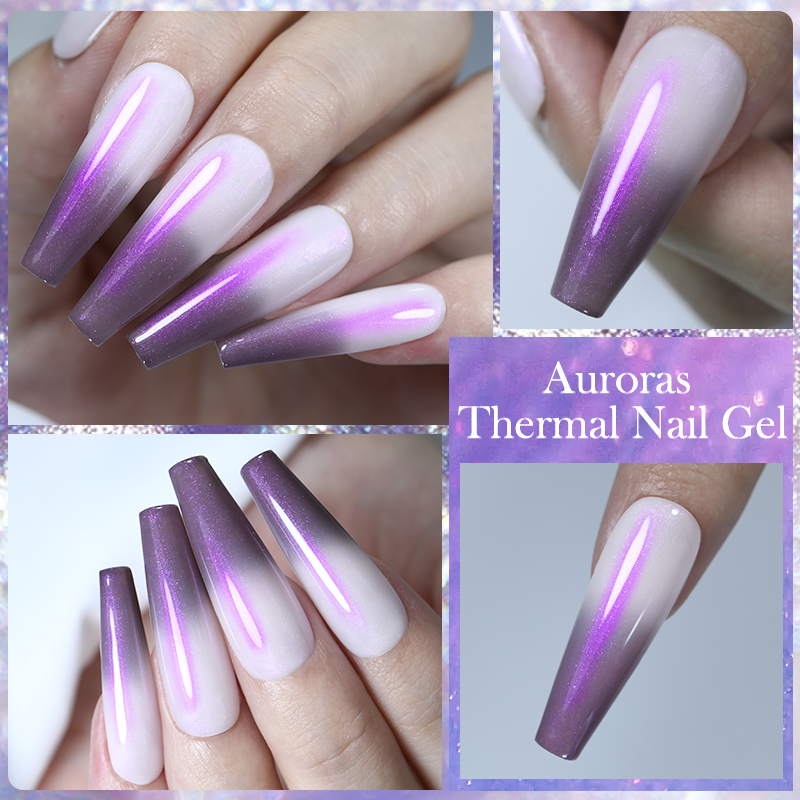 LILYCUTE 7 мл термогель-лак дл – обзор и цена Resin Art Purple