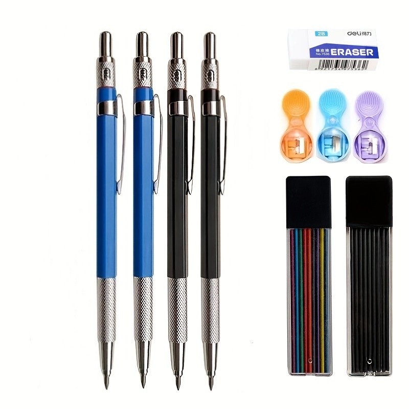 Набор механических карандашей  – обзор и цена Staedtler Pencil Lumocolor