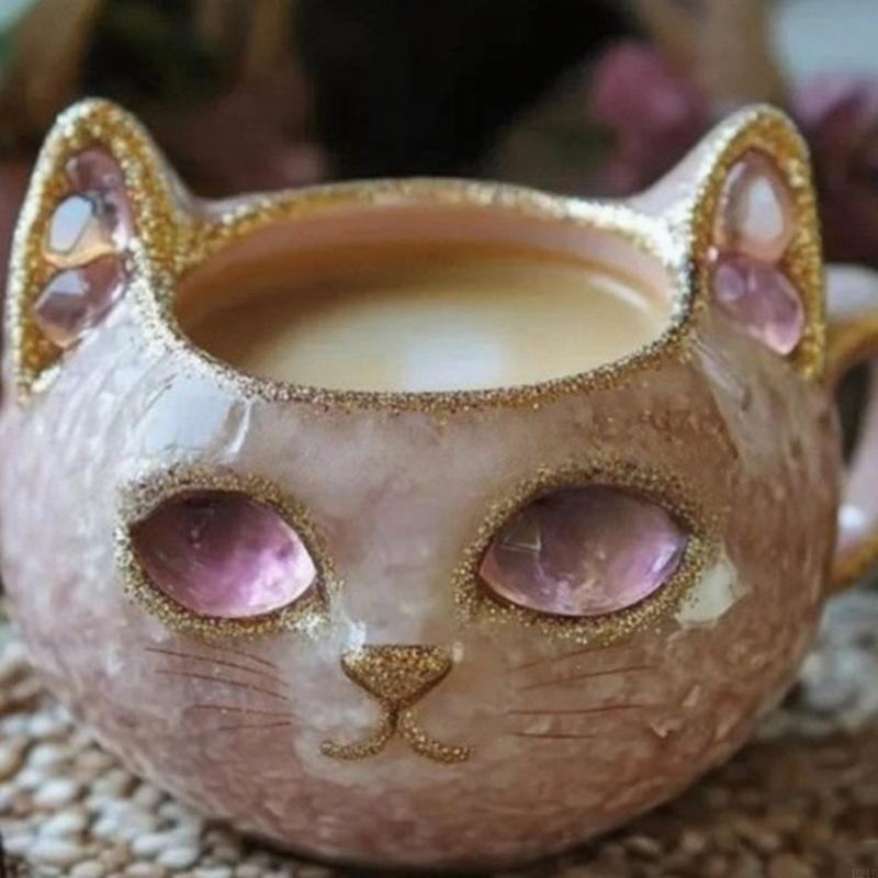 Хрустальный стиль, кружки для  – обзор и цена Resin Art Geode