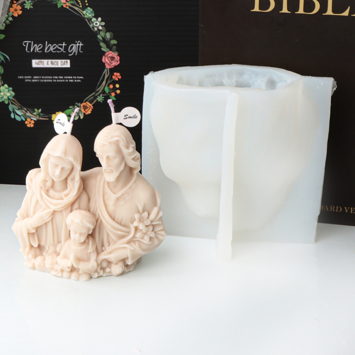 3D статуя Святой семьи, силико – обзор и цена Resin Art Furniture