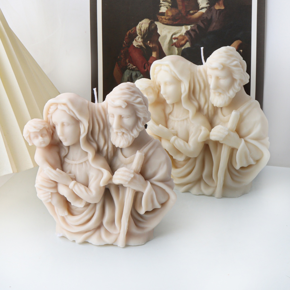 3D статуя Святой семьи, силико – обзор и цена Resin Art Furniture