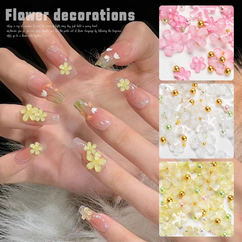 Летние свежие мини-жемчужины и – обзор и цена Resin Art Rose Petals